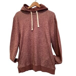 Urban Pipeline Mens XL Maroon Heathered‎ Pullover Hoodie Burgundy Sweatshirt